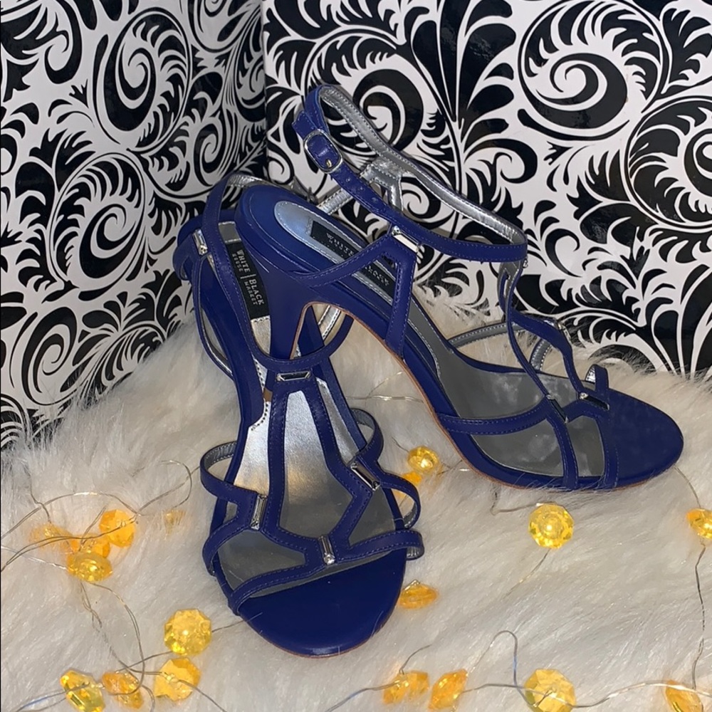Blue Strappy WHBM Heels